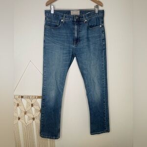 Everlane Jeans Women’s Straight Leg Mid Wash Denim Blue Jean